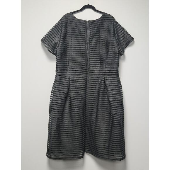 Boohoo Full Skirted Prom Midi Dress Women's 24 Black NWT Plus Boutique Lined Net - Picture 5 of 14